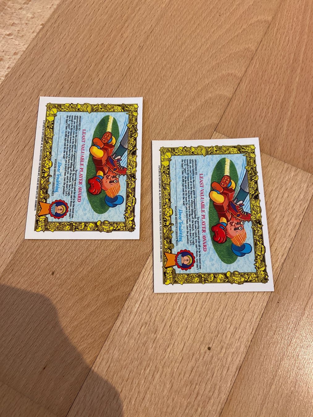 Topps Sammelbilder & Trading cards: Garbage Pail Kids - Card / Karten Set – Gebraucht aus Frauenfeld von golfdude 1