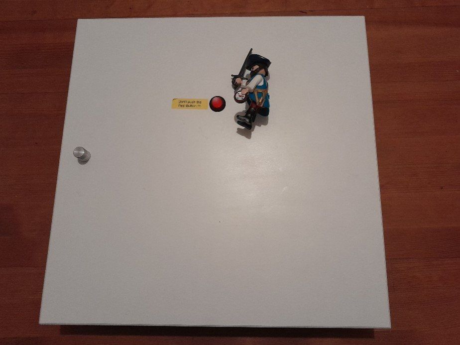 Ikea Scaffali: Exklusive Kallax Regaltüre mit elektrischer Effektfigur – Usato da Sulz AG venduto da Flyingdagger