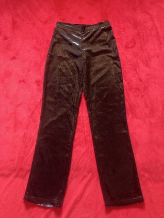 Glitzer Hose von Mood-Eh, Grösse S, Schwarz, Top Zustand!