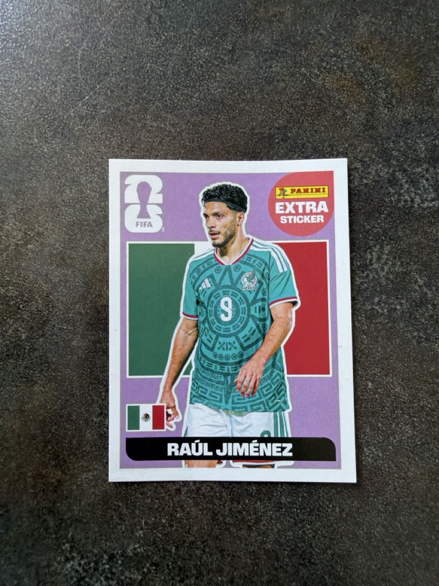 Panini Carte collezionabili: Panini Extrasticker Raúl Jiménez – Nuovo (secondo la descrizione) da Lausen venduto da bea_2dn2