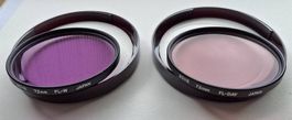 HOYA 72mm Filter Set FL-W + FL-Day inkl. Box  Top Zustand
