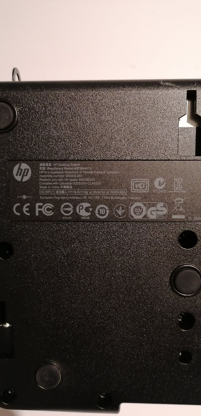 Docking station: HP Docking Station – Usato da Winterthur venduto da Nutzen_statt_weg1 2