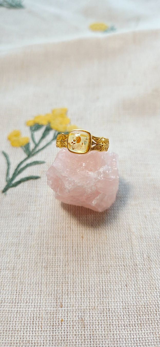 Anelli: NEW - S925 Citrine Ring (Adjustable) – Nuovo (secondo la descrizione) da Zürich venduto da cin_wcf6 4
