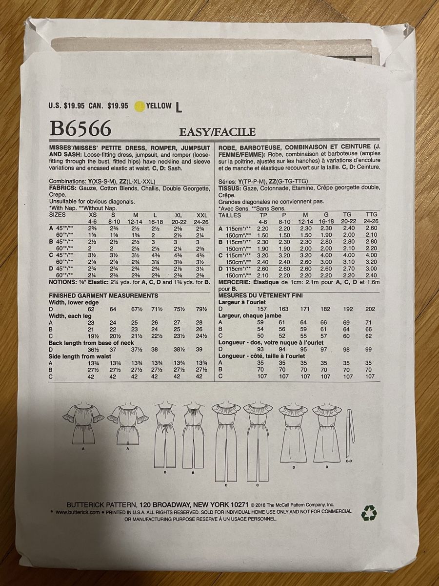 Schnittmuster: Schnittmuster – Neu und originalverpackt aus Kriens von p_ART_rizia 1