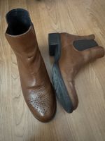 Paul Green Stiefeletten braun Leder guter Zustand