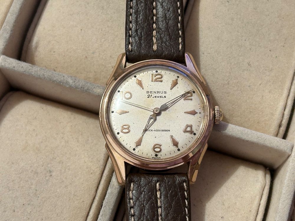Montre Homme Mécanique ATLANTIC WORLDMASTER Mouv ETA 1100 Fonctionne