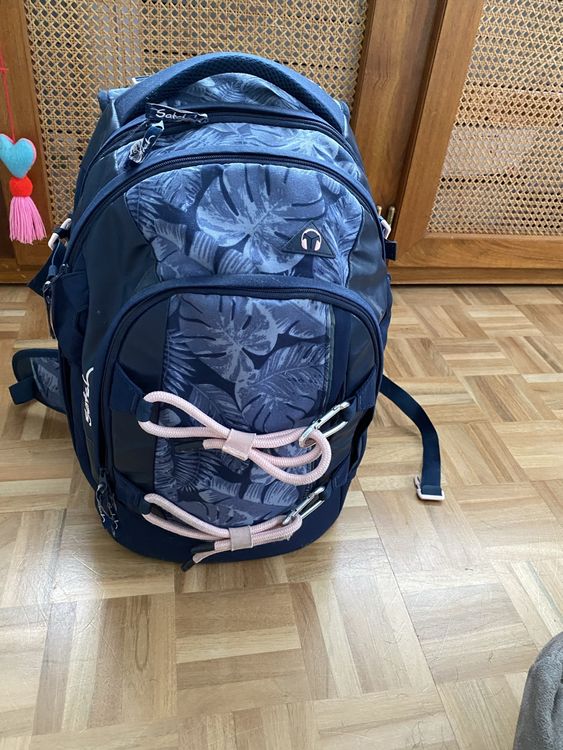 Exclusiv* Herz Schulrucksack 24 Liter – 41x32x18 Cm, Mit Laptopfach, 600D PVC