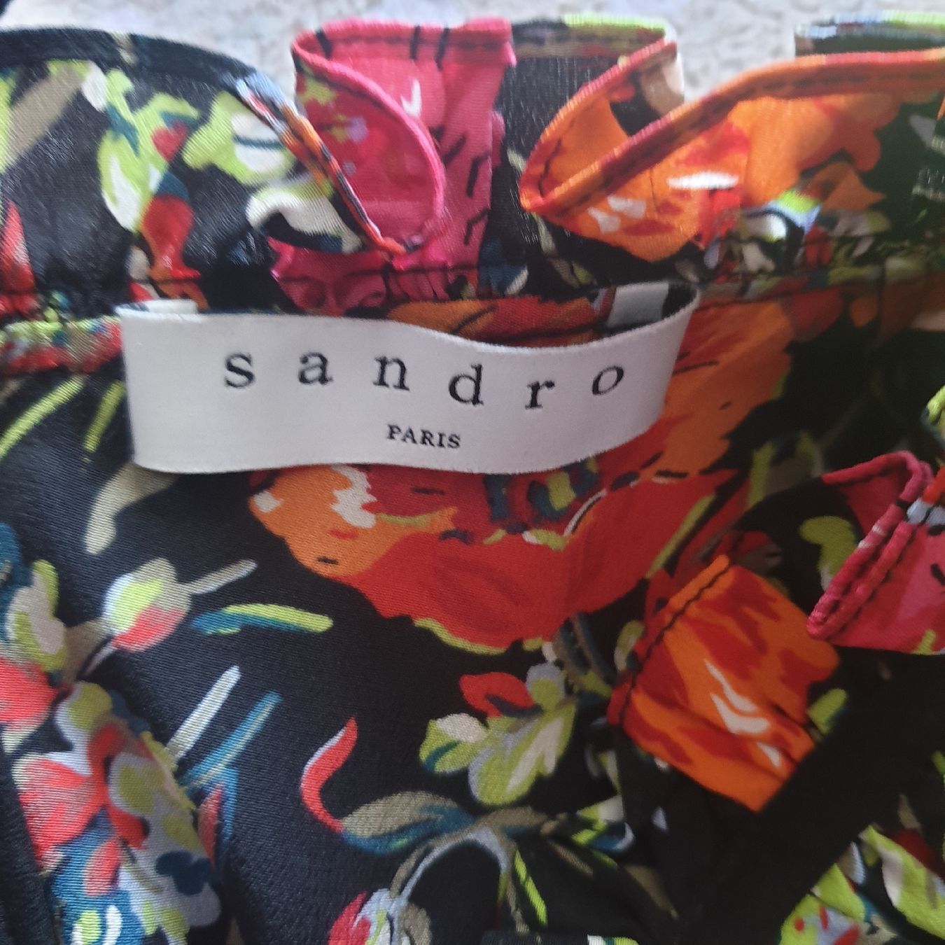 Sandro Vestiti: Sandro schönes blumiges Kleid Gr. 3 – Nuovo (secondo la descrizione) da Frenkendorf venduto da Moon111 4