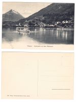 Weesen, Kahnpartie auf dem Wallensee