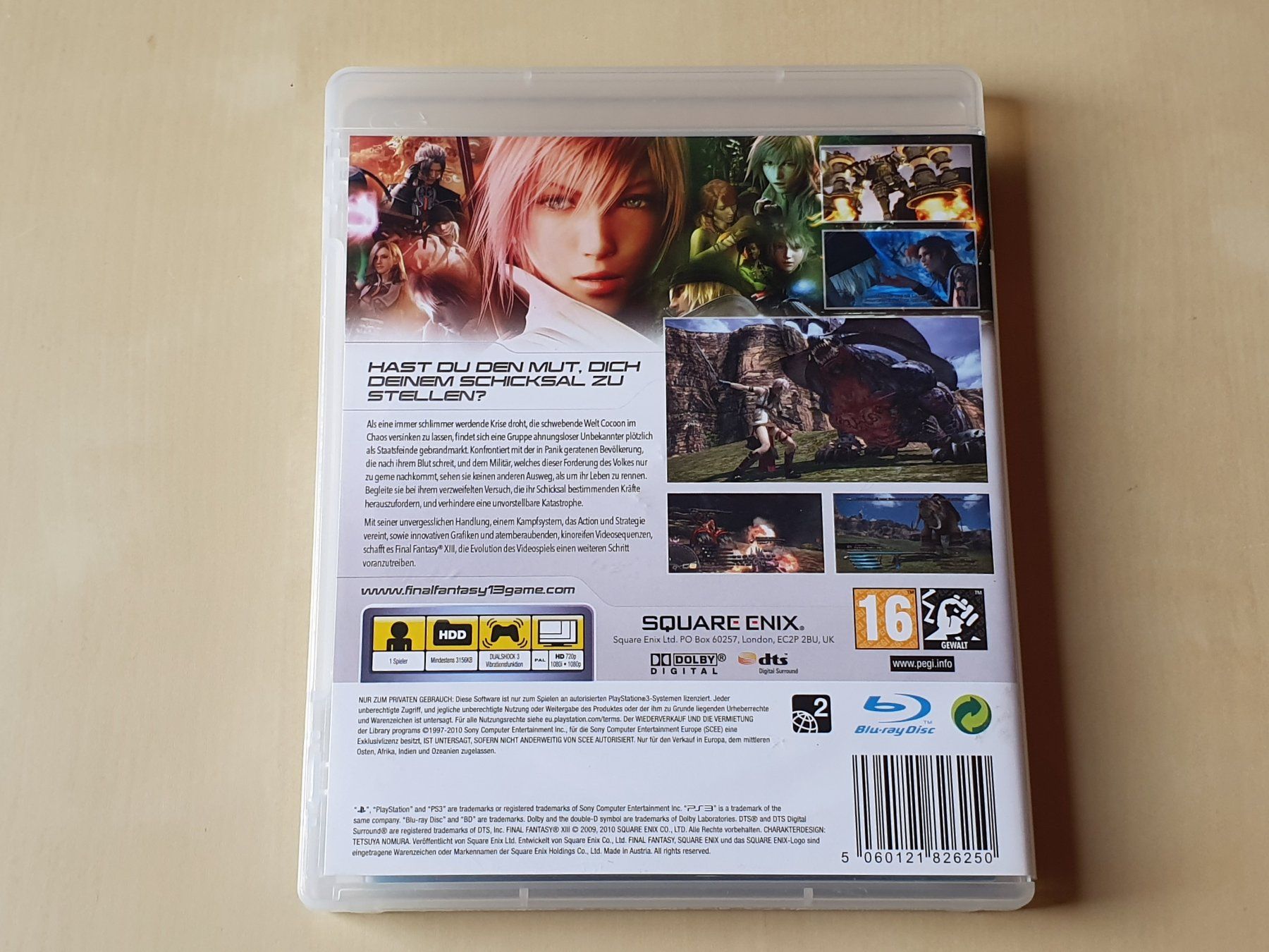 Sony Giochi: Final Fantasy XIII – Usato da Stansstad venduto da collectorsshop 1