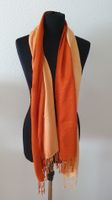 3 Schals in orange/rot Tönen, neuwertig