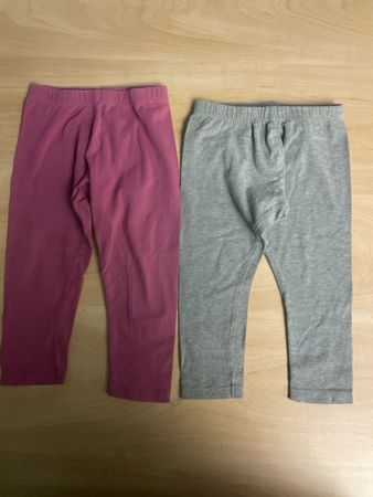 2er Set Naturaline Leggings, Gr. 86 (12-18 Monate)