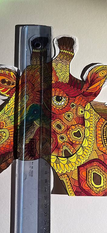 Poster & Bilder: Bild von Hand gemalt "Giraffe" 21cm – Gebraucht aus Muhen von jol_ina00 2