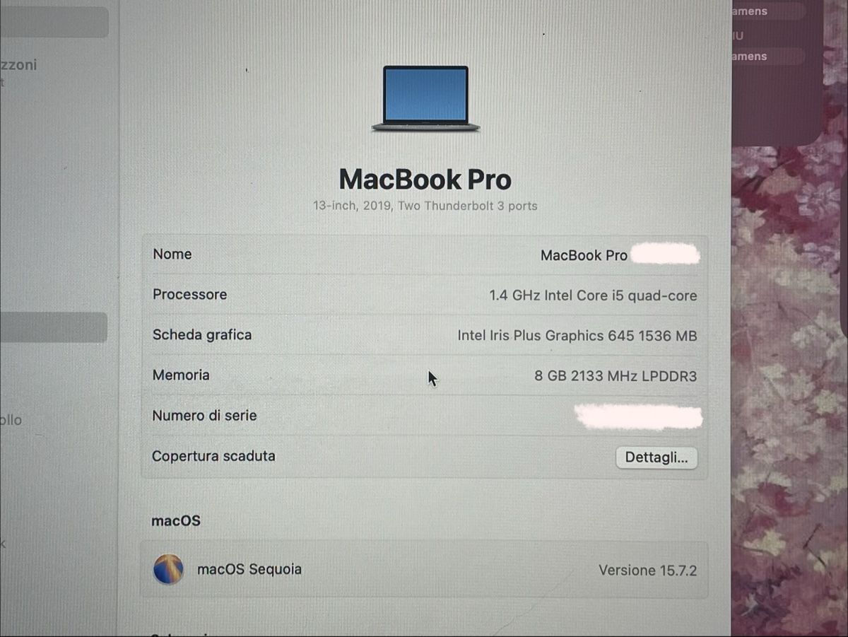 Apple Notebook: Macbook Pro 13” 2019, avec Touchbar – Usato da Crissier venduto da vivivoo 7