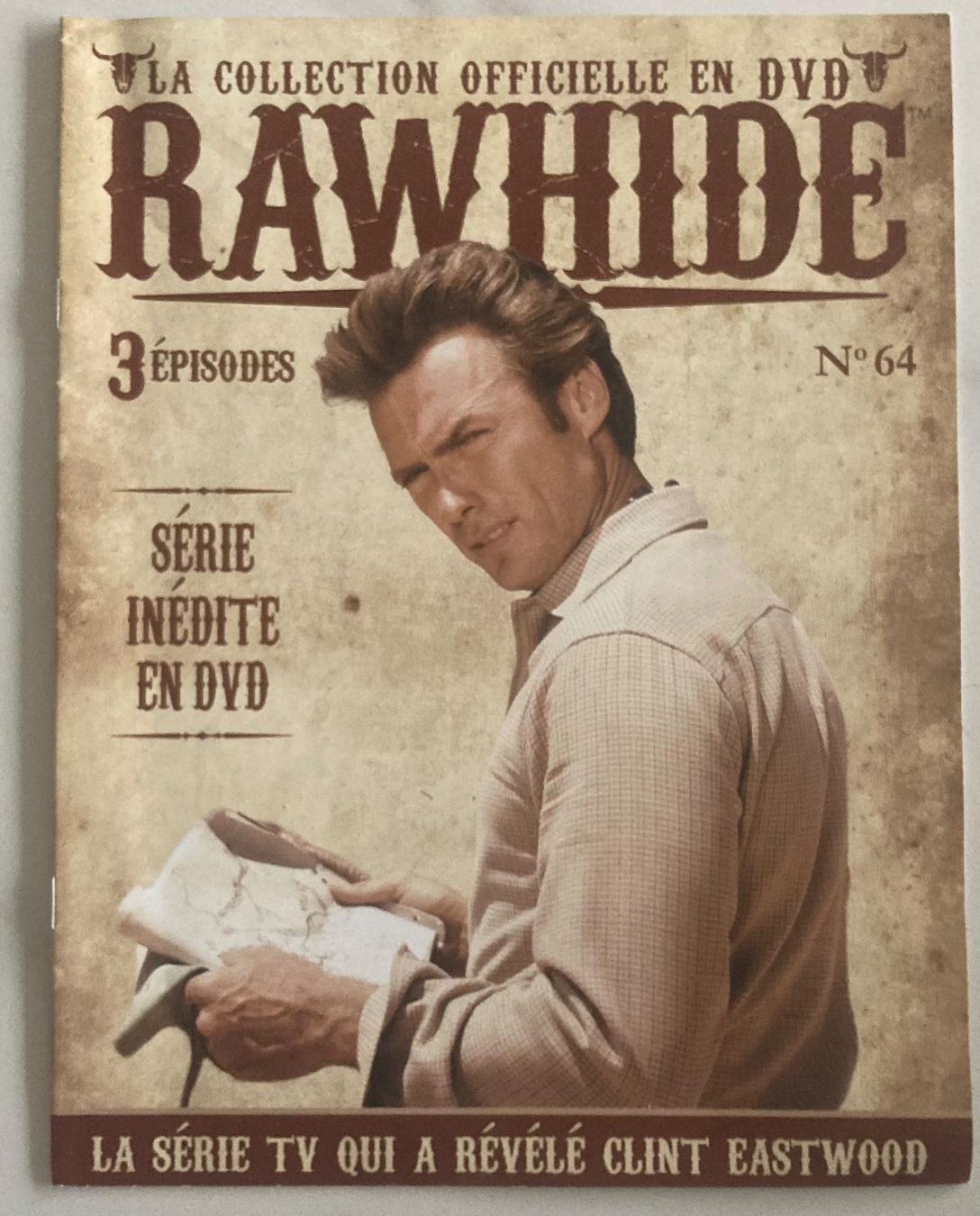Tutti i DVDs: CLINT EASTWOOD - RAWHIDE N°64 – Usato da Poliez-Pittet venduto da Newtown-Records 1