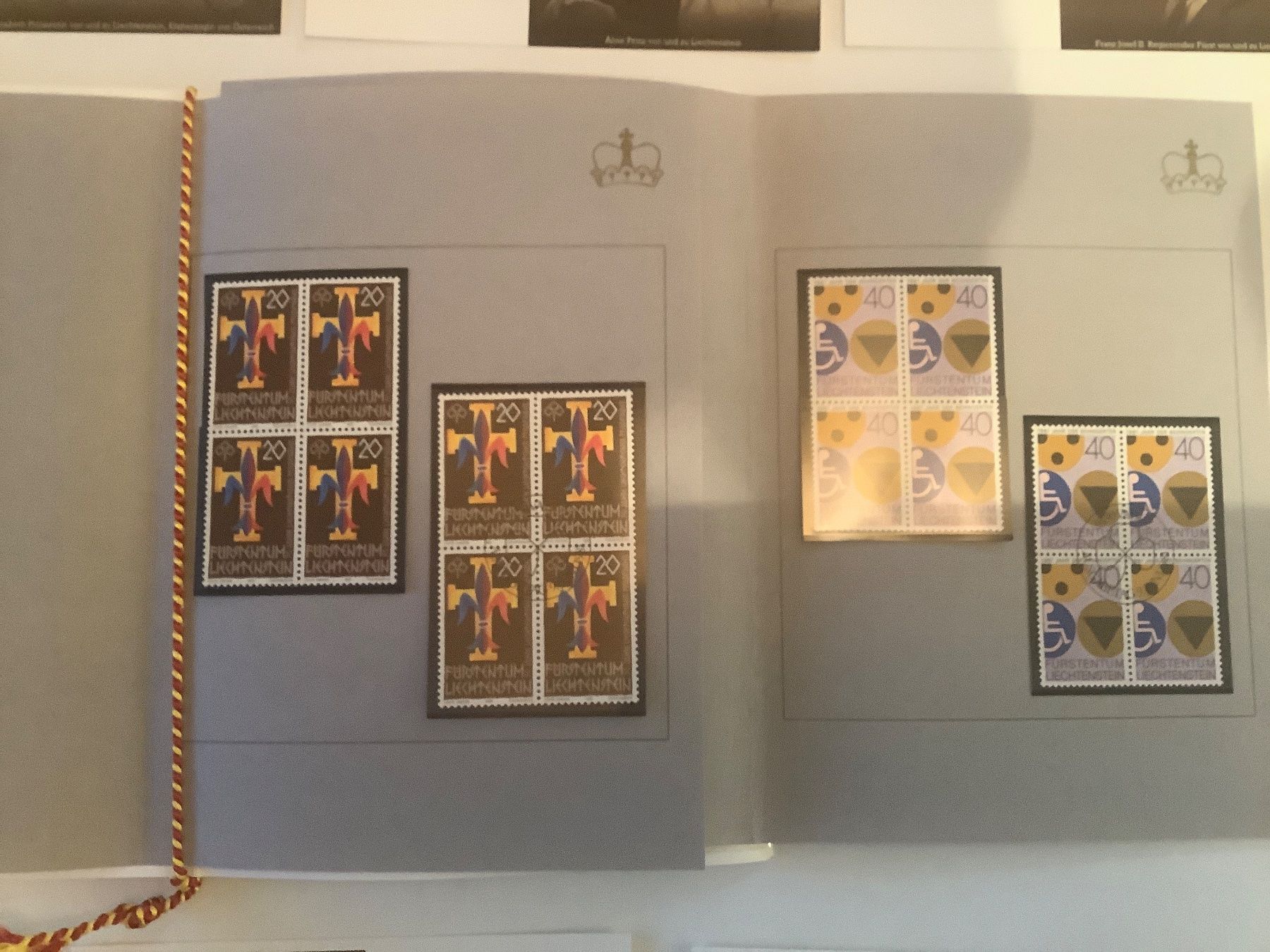 Tutti i francobolli: Jahrgangs-Geschenk 1981 FL-Briefmarken – Usato da Triesen venduto da boston7 3