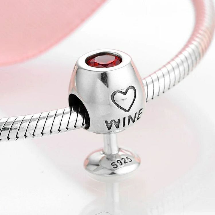 HOBBIESAY Weinglas Anhänger Set - 50 Stück Mit Ringen Für Partys & Hochzeiten