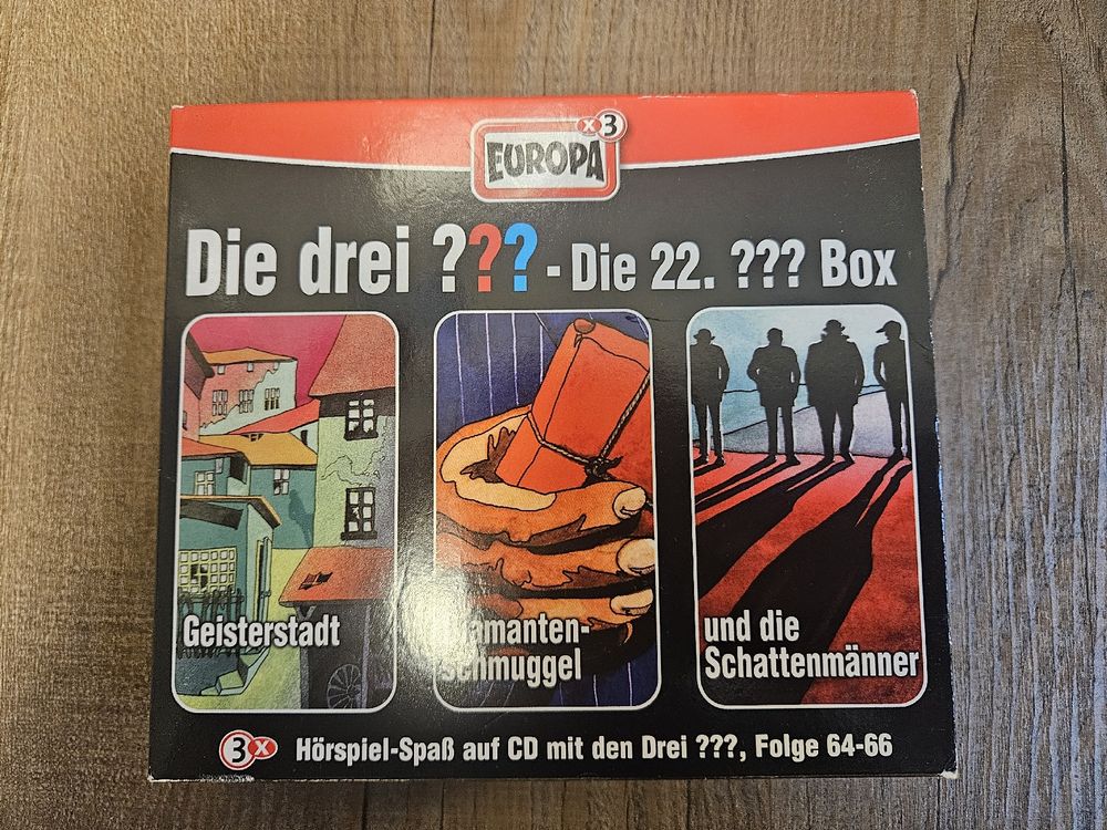 Die drei Fragezeichen: Sammelbox 22 (Gebraucht) in Quarten für CHF 15 ...
