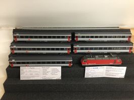SBB Eurocity Personenzug Märklin/Roco AC ("2.Komposition)