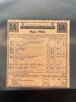 Rationskarte 1946 März (Mars)