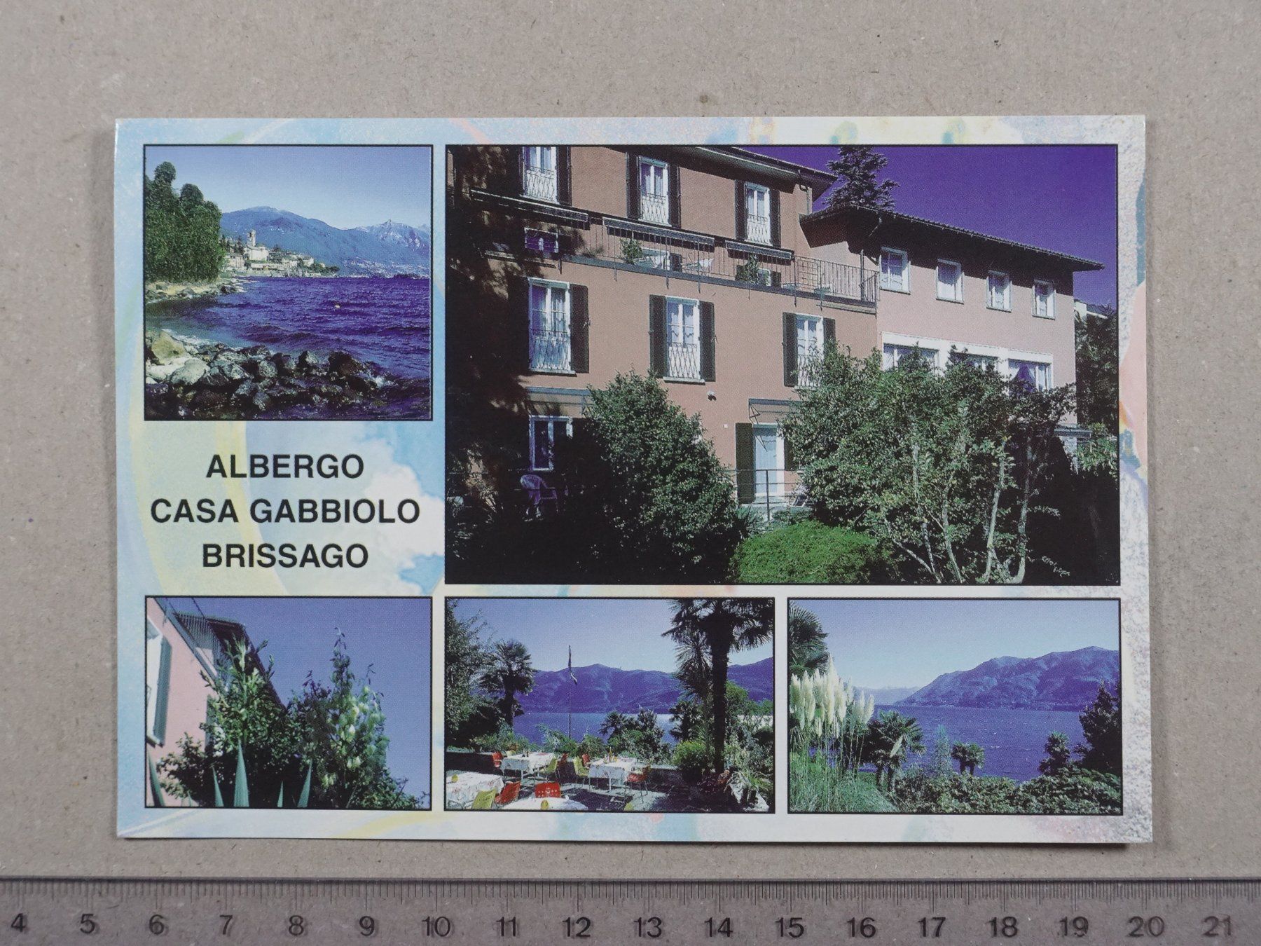 Cartes postales: Albergo Casa Gabbiolo Brissago, 1999 – D'occasion à Lenzburg par fh1