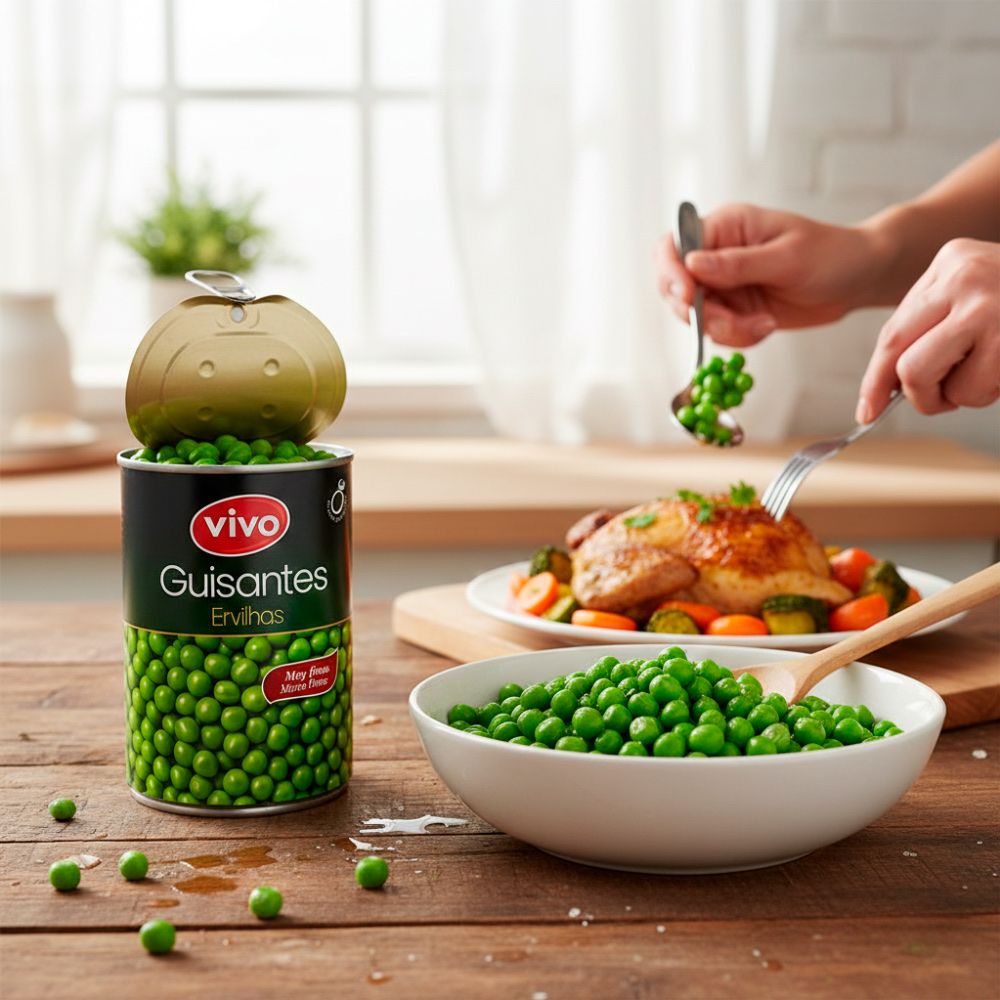 Cibi & Specialità: Conserves de petits pois VIVO – Nuovo e nell'imballaggio originale da St-Prex venduto da mar_f6t6 1