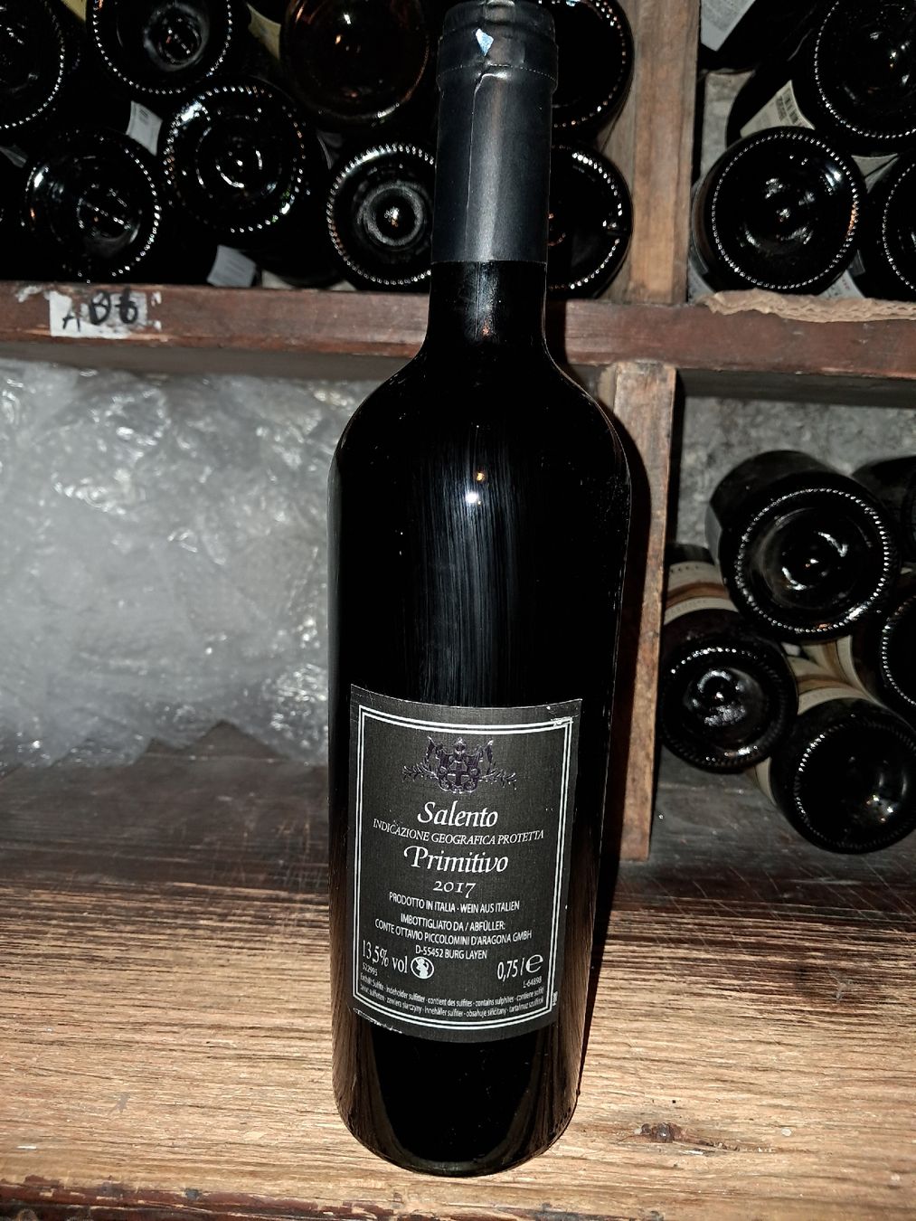 Vino: Conte Ottavio Piccolomini Salento Primitivo 2017 – Nuovo e nell'imballaggio originale da Le locle venduto da juliensaran 2