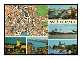 ZÜRICH - 1970 "Multi-Vues" Plan