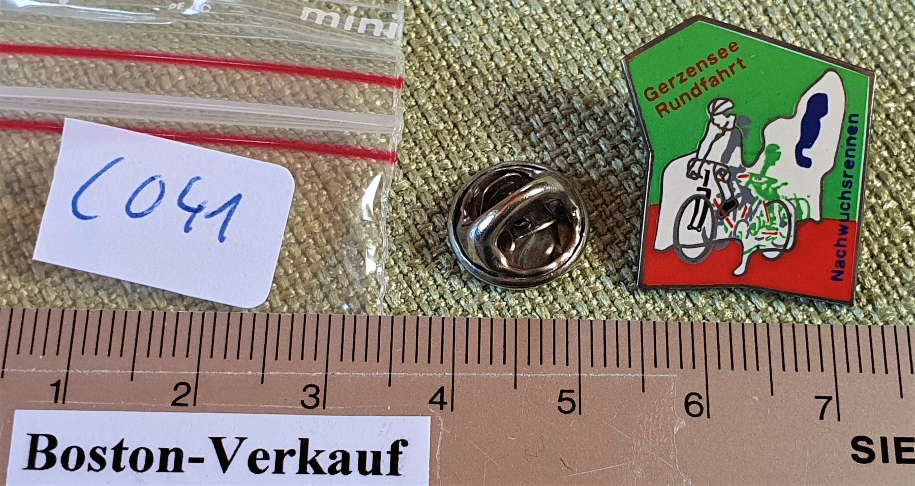 Spille: C041 - Pin Gerzensee Rad Rundfahrt – Usato da Reinach BL venduto da Boston-Verkauf 2