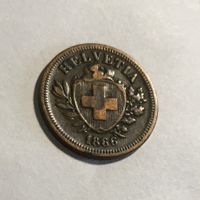 1866 1 Rappen *RAR*