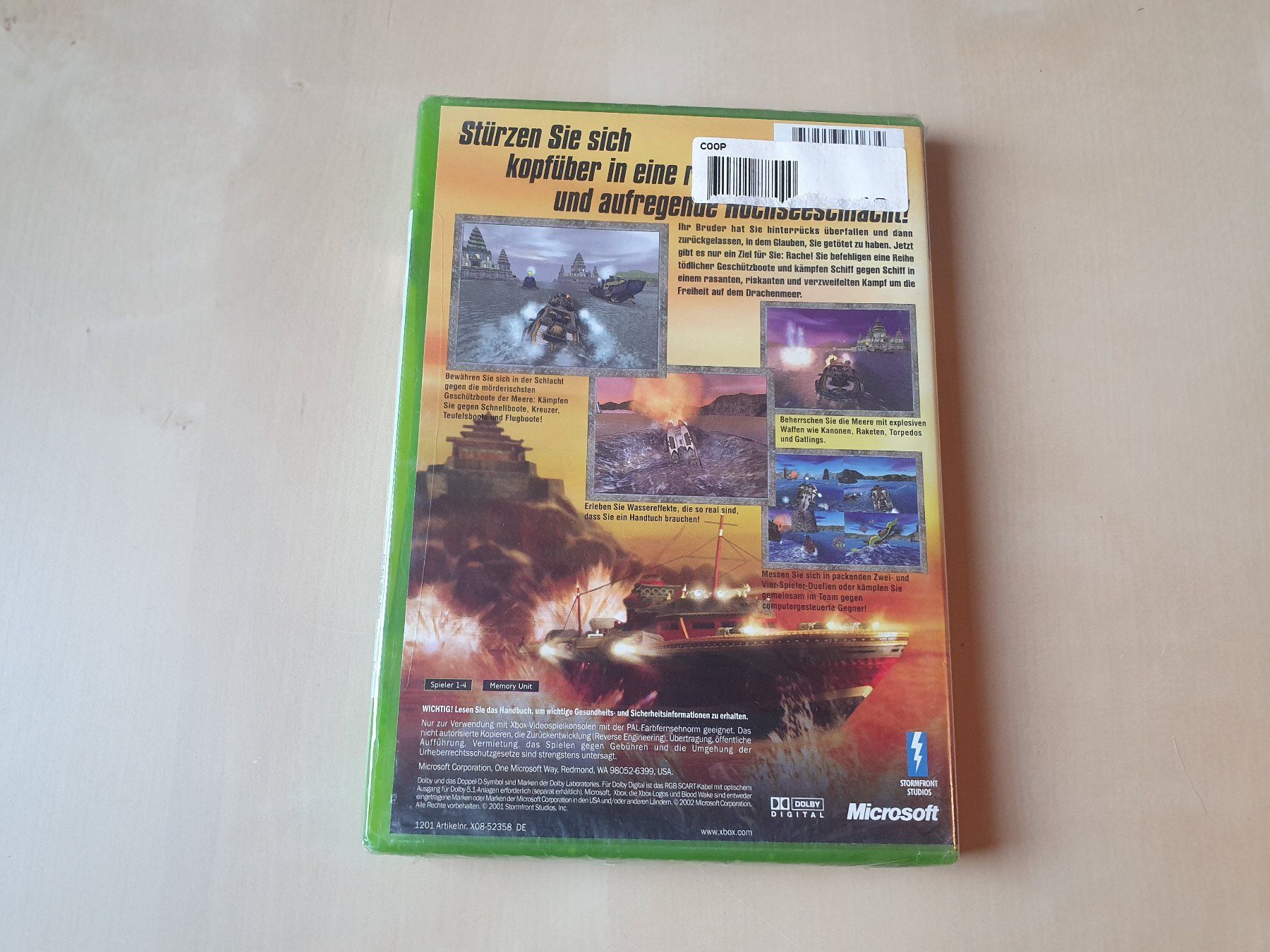 Microsoft Giochi: Blood Wake neu und ovp – Nuovo e nell'imballaggio originale da Stansstad venduto da collectorsshop 1