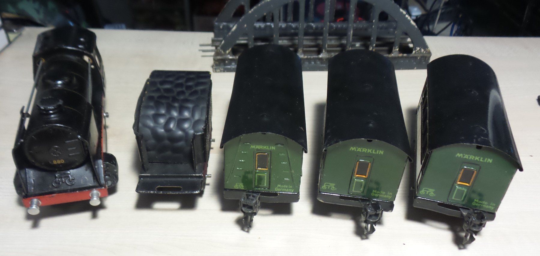 Giocattoli: Train Märklin éch. 0 à clé – Usato da Bulle venduto da Rockandtoys 5