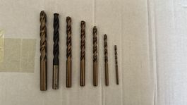 Cobalt-Spiralbohrer HSS-Co 3,5–11,5 mm – Einzelstücke // NEU