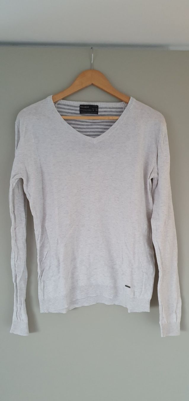 Pull&Bear Maglioni & Felpe: Pull&Bear original Pullover in Weiss Farbe Grösse M – Usato da Zürich venduto da Leica.C89 2