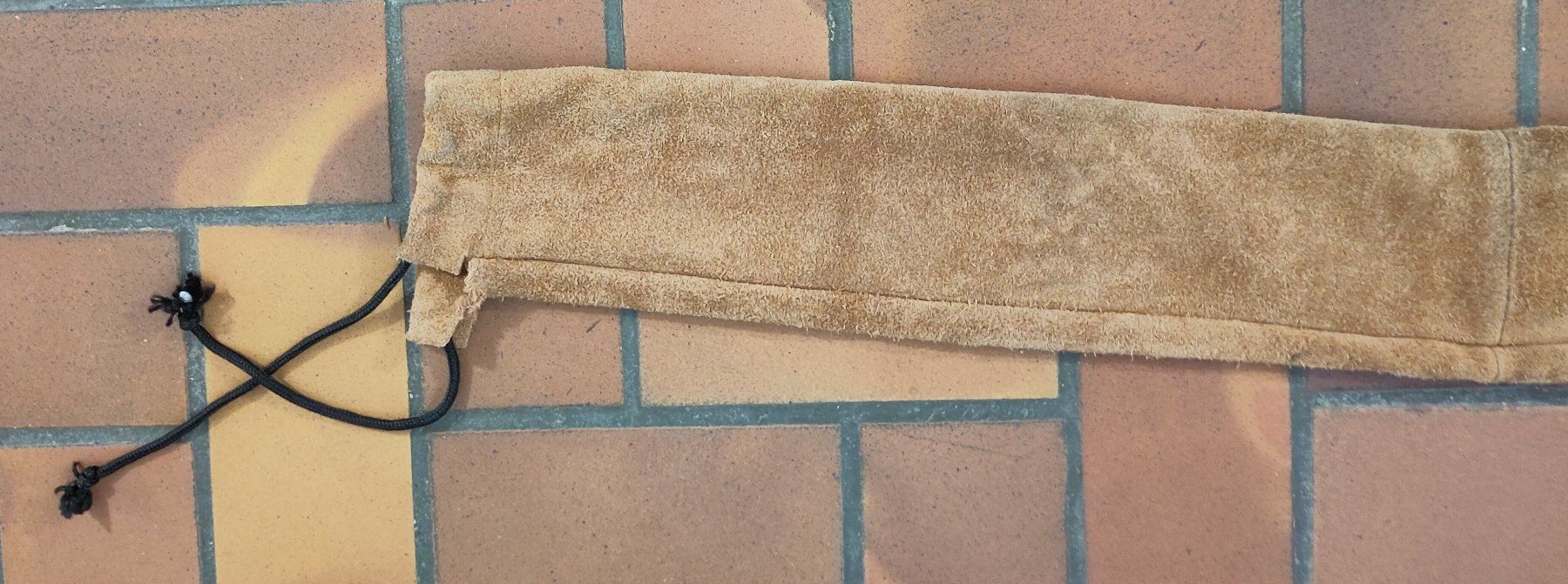 Tiro con l'arco: Langbogenhülle Wildleder hellbraun – Usato da Meilen venduto da Glaussonauten 3
