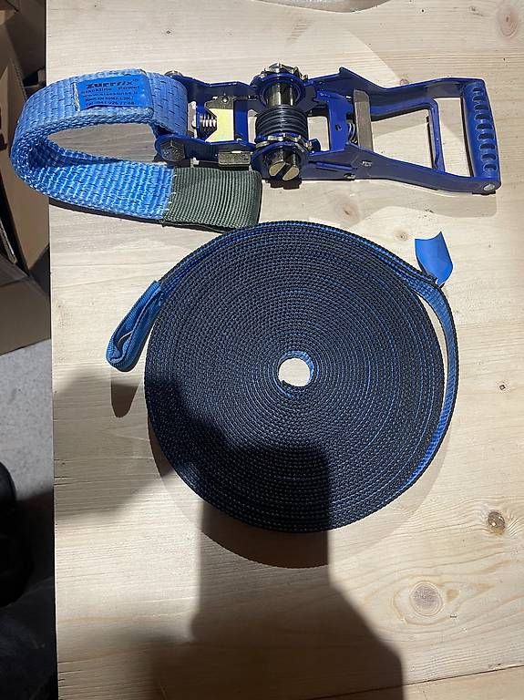 Slackline: Slackline Blau, 25mm breit, 15m lang – Usato da Reichenbach i. K. venduto da fra_vpj6