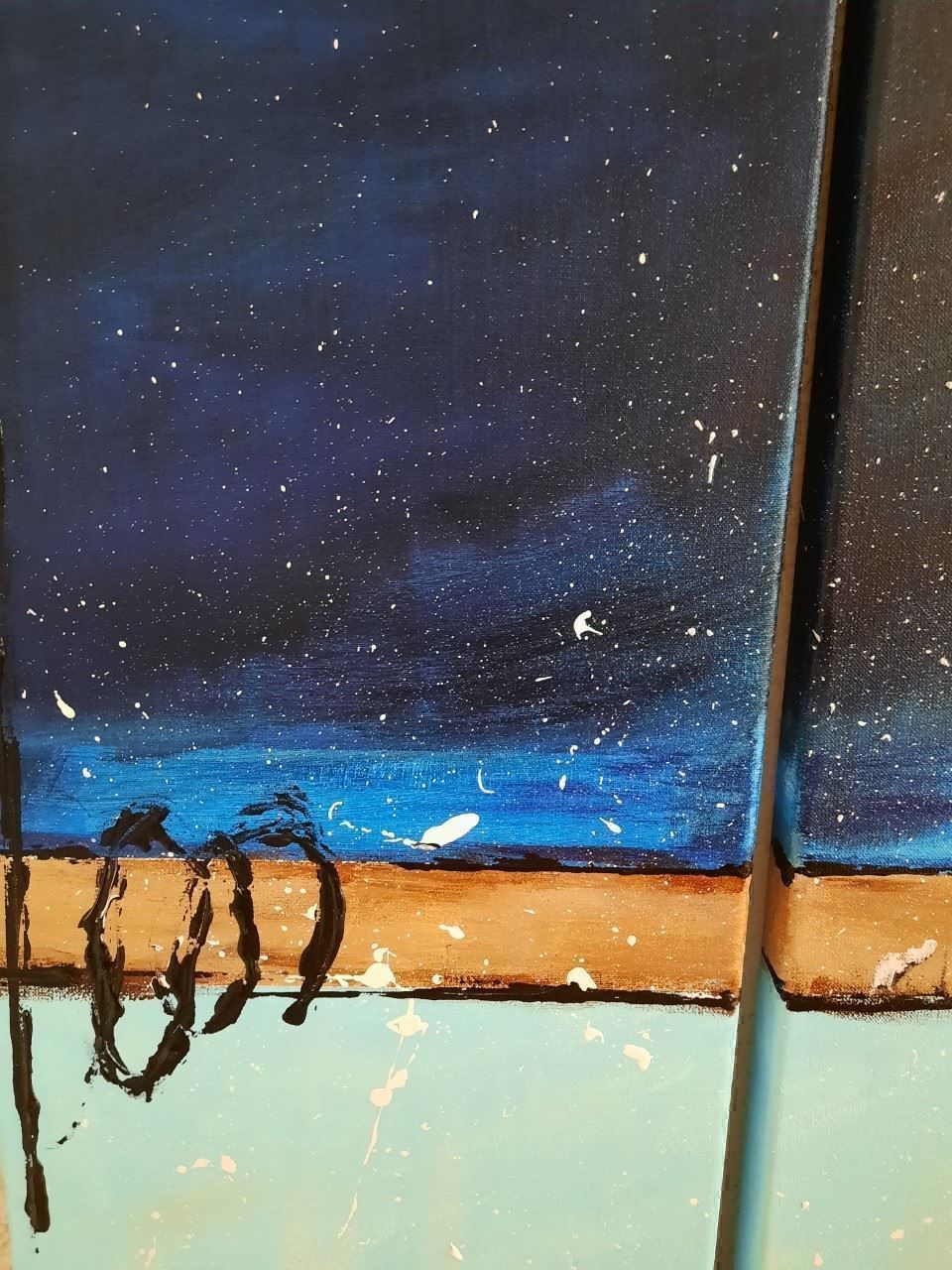 Dipinti: Tableau abstrait acrylique – Nuovo (secondo la descrizione) da Biel/Bienne venduto da Lionne72 3