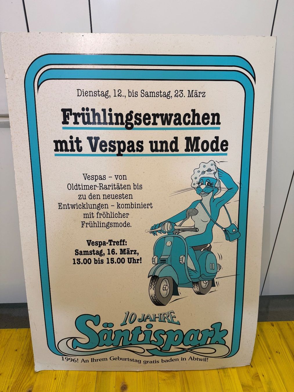 Poster & Bilder: Vespatreffen1996 – Gebraucht aus Neftenbach von Rose40