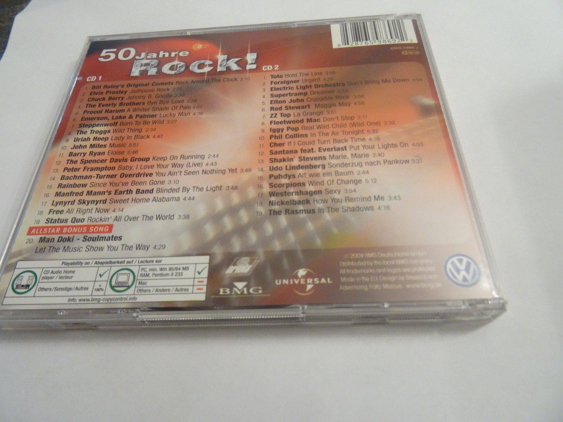 CDs: 50 Jahre Rock Thomas Gottschalk CD – Gebraucht aus Olten von Disc-Ausverkauf 1