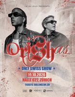 2 Tickets für Orishas Konzert ZH 10.10.26