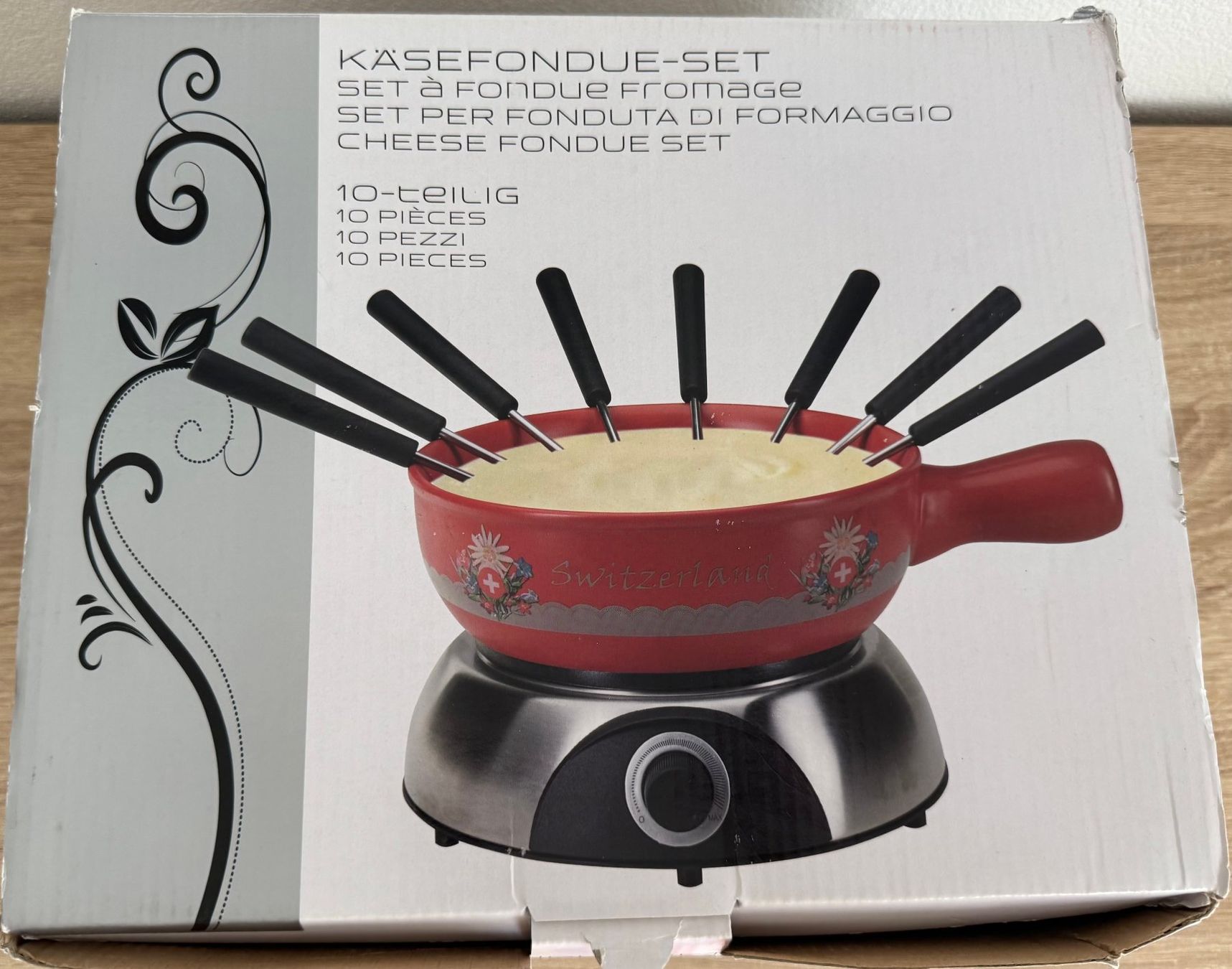 Elettrodomestici da cucina: Nouvel Elektro-Käsefondue-Set – Nuovo e nell'imballaggio originale da Frauenkappelen venduto da HDPerle 1