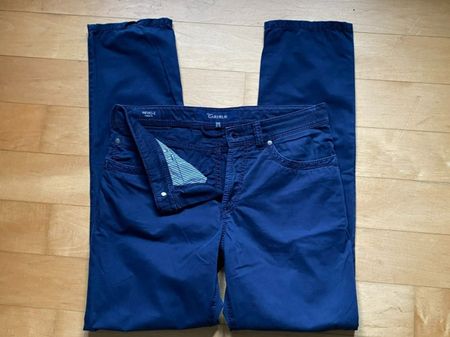 Herren Hose CHINO Gardeur Nevio 33/32 d'blau