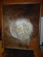 Design Bild Signiert Preis dazumal 900.-  Lang 62X52cm
