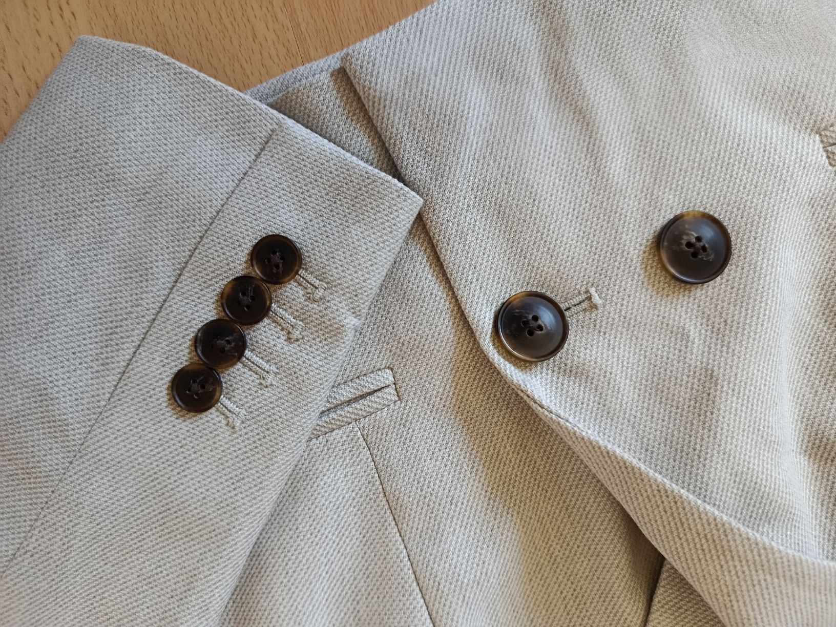 C&A Giacche: Blazer C&A beige - NEUF - taille 38  – Nuovo (secondo la descrizione) da Moutier venduto da Etoilesupersonic 2