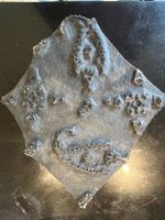 Orig. Glarner Textildruckmodel mit berühmten Paisley-Muster