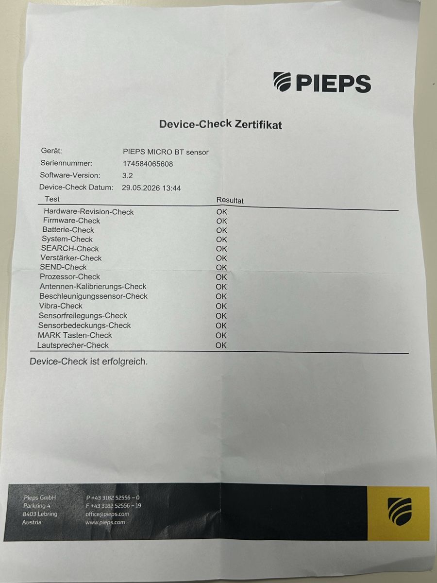 Technique de radiocom: Pieps Micro BT Sensor  – D'occasion à Zürich par Maurus_1 1