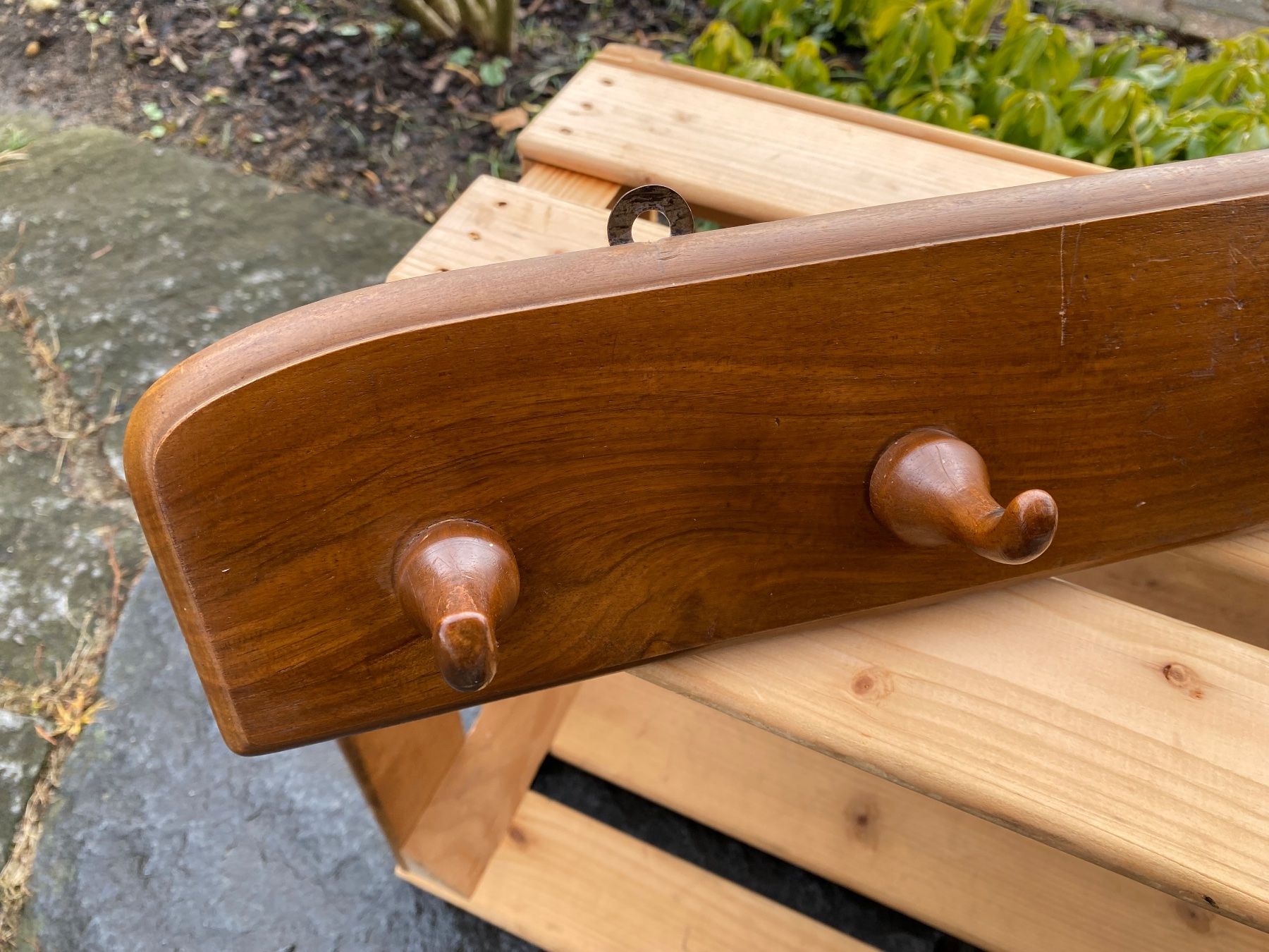 Garderobe: schöne alte Garderobe aus Holz – Gebraucht aus Feldbach von Olive1 6