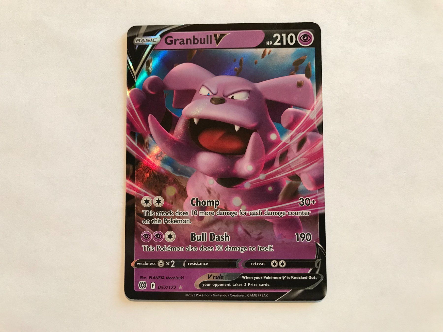 Pokémon Sammelbilder & Trading cards: Granbull V Brilliant Stars EN – Neu (gemäss Beschreibung) aus Hagendorn von Pokecollectorch 1