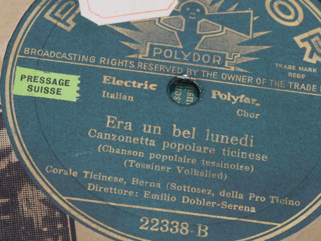 Schallplatten: DISQUES 78 TOURS – Gebraucht aus Lausanne von Leag 8