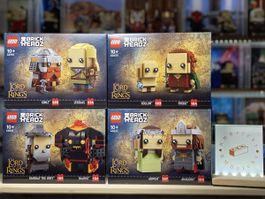 Lego Lord of the Rings BrickHeadz 40630, 40631, 40632, 40751